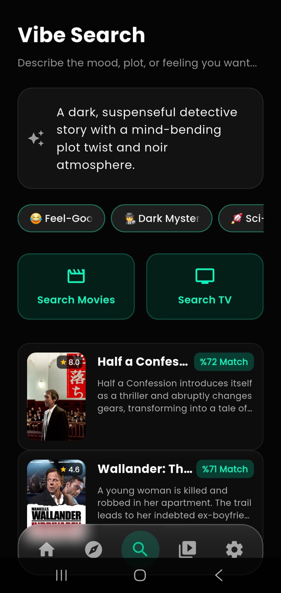 Deep Era Labs mobile app screenshot